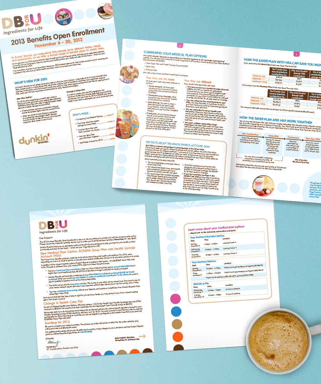 Dunkin' Donuts benefits open enrollment 