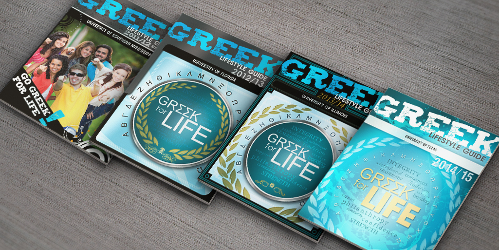 greek lifestyle guide magazine covers