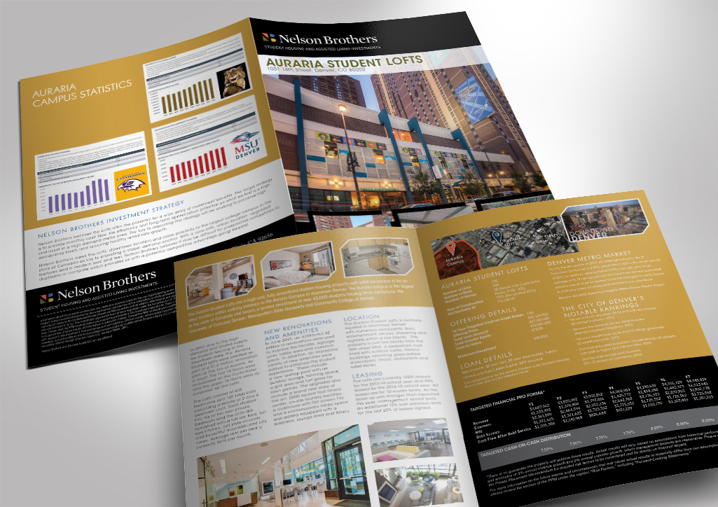 Nelson Brothers Auraria Student Lofts executive summary